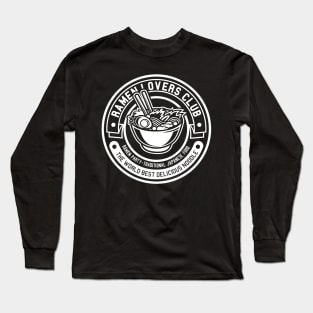 Japan / Japanese - Retro Bowl of Ramen Long Sleeve T-Shirt